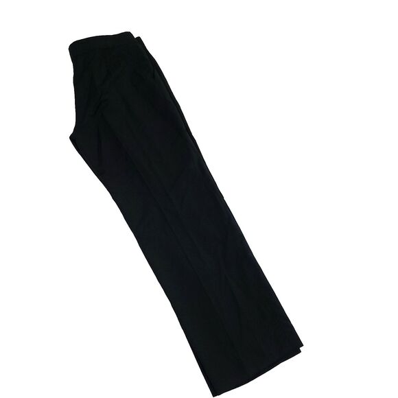 stella mccartney Straight Leg Wool trouser 46 Pants Black Creased Career US 14 - Picture 12 of 13